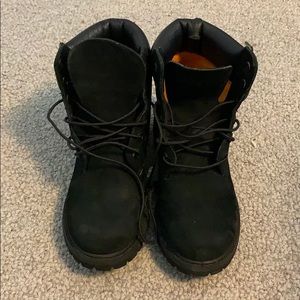 SALE Black timberland boots women’s 9